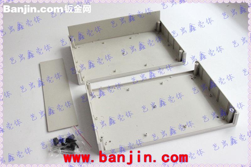 灰色塑料机箱 塑胶模具 控制器外壳 仪器仪表外壳9-1