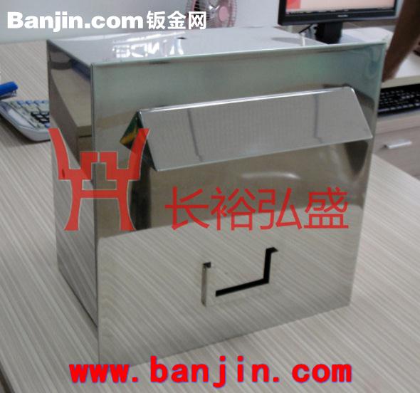 厂家定做方形不锈钢信报箱 企业砂钢邮件箱信箱 不锈钢制品加工