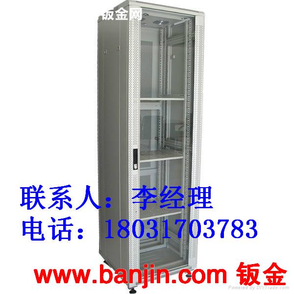 专业批发网络机柜 服务器机柜 钣金加工 电泳喷漆处理