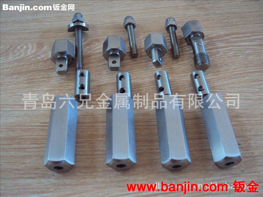 供应钢丝绳夹，不锈钢钢丝绳夹，六凌钢钢丝绳夹，楼梯配件