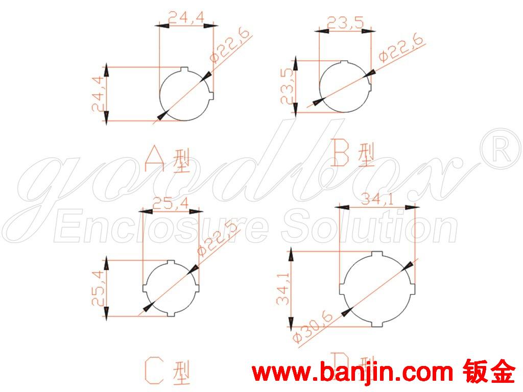 供应不锈钢GBPB按钮盒 钣金加工 非标 定制