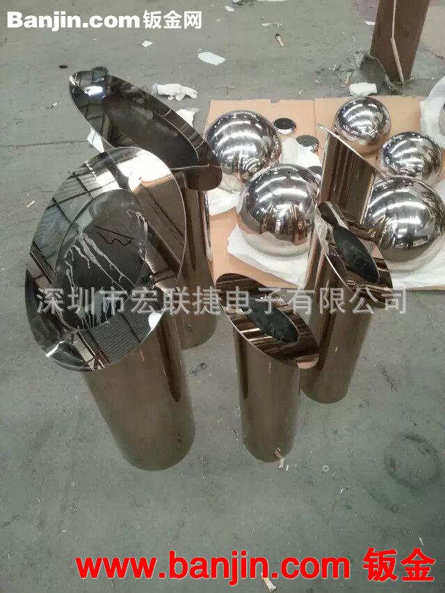 不锈钢工艺品 摆件 不锈钢家具加工生产 8K板 电镀板