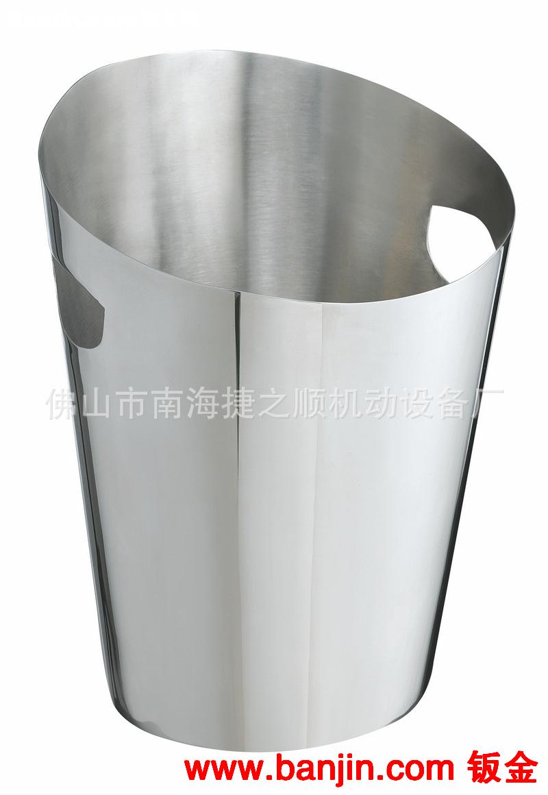 厂家出售 双耳不锈钢大冰桶 新款不锈钢冰桶