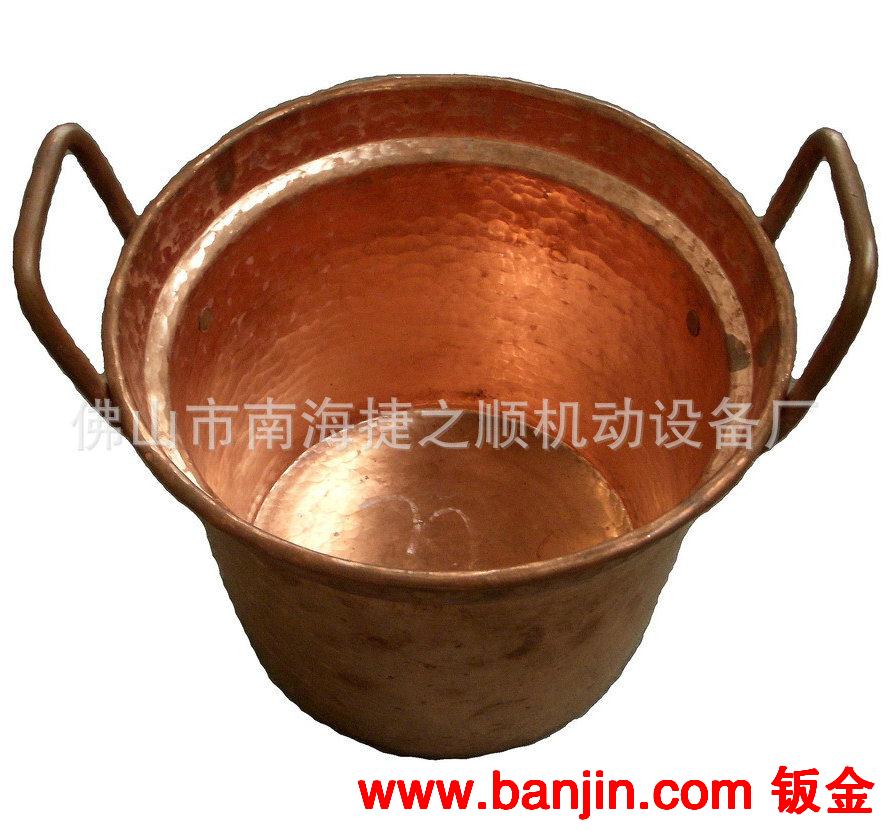长期供应 优质加厚紫铜汤锅 纯手工铜煮锅