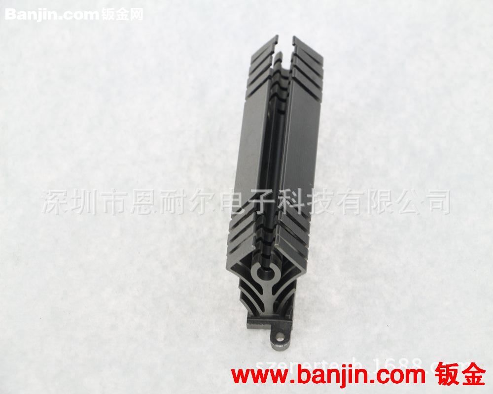 供应电脑显卡铝合金散热器 铝挤压散热器 电子芯片散热片