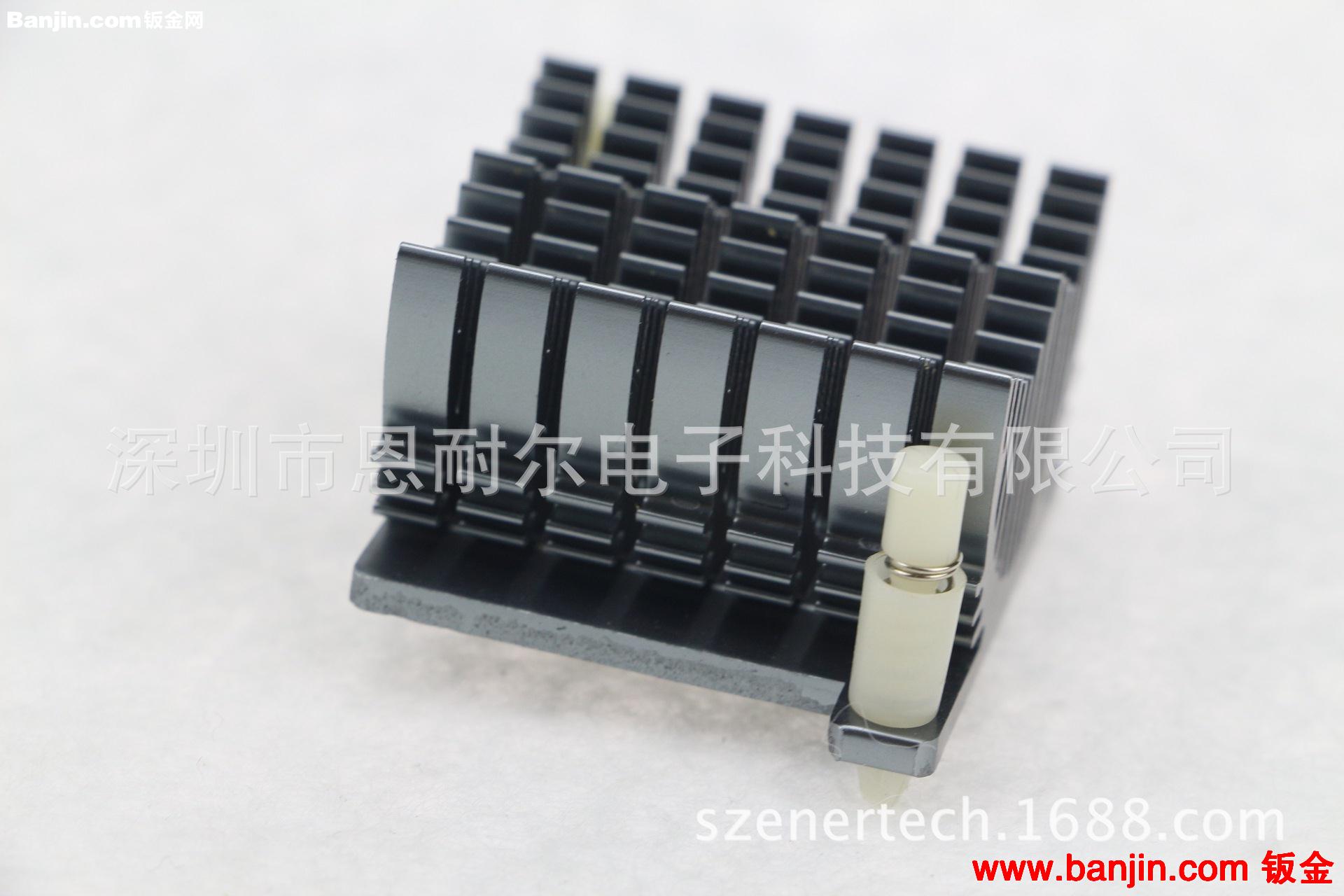 低功率主板电子芯片散热器 剖沟机裁剪挤压散热片 接受任何尺寸
