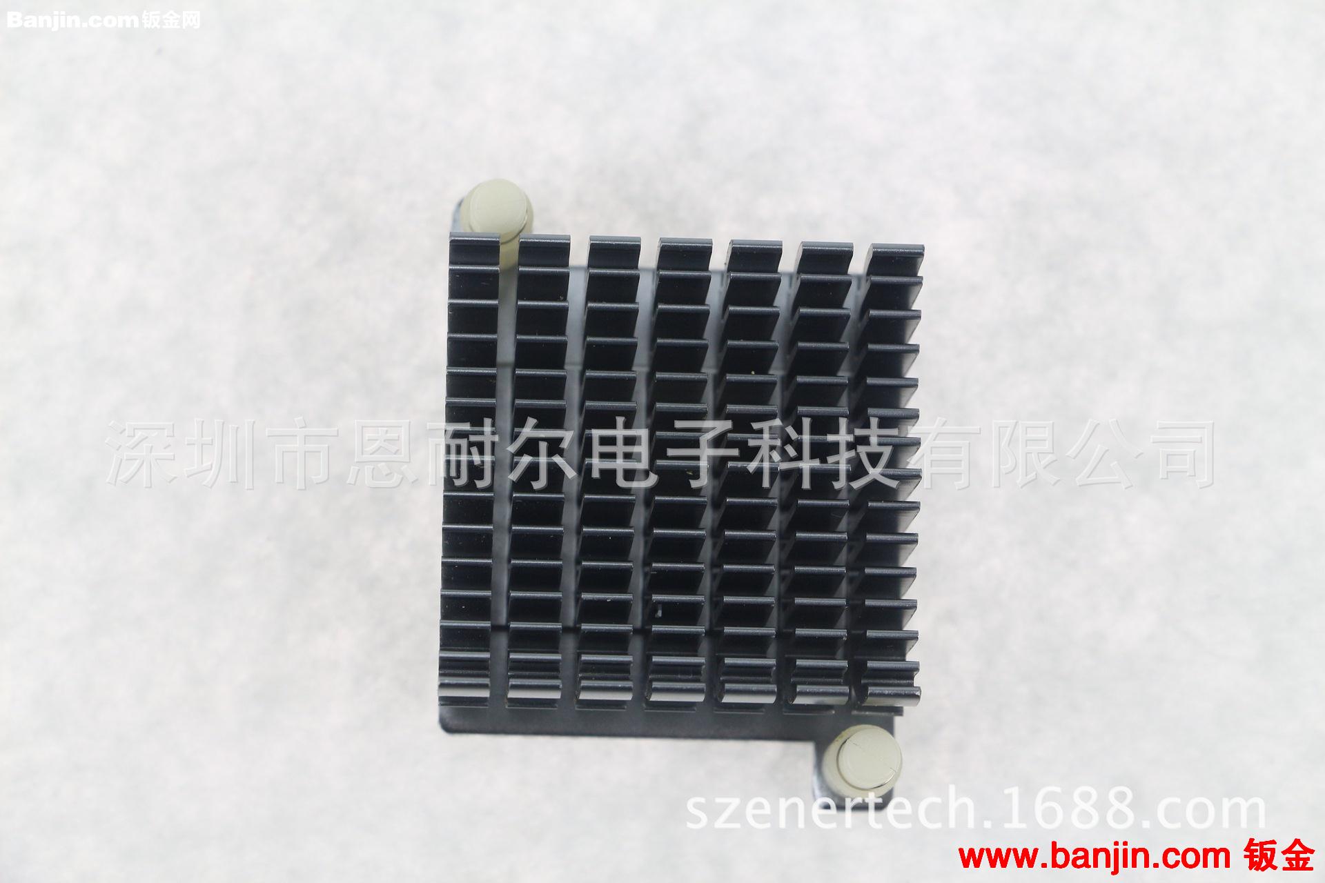 低功率主板电子芯片散热器 剖沟机裁剪挤压散热片 接受任何尺寸