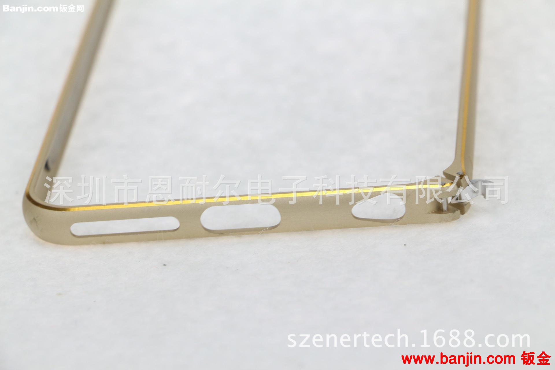 苹果iphone6土豪金纯铝边框外壳 iphone5铝外壳 苹果手机保护壳