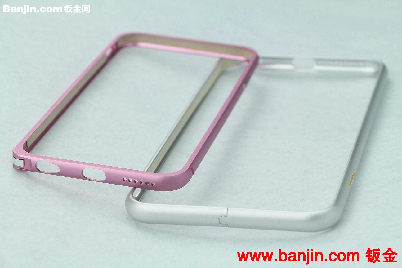 长期供应iphone6 plus梅花扣边框外壳 iphone6金属边框外壳