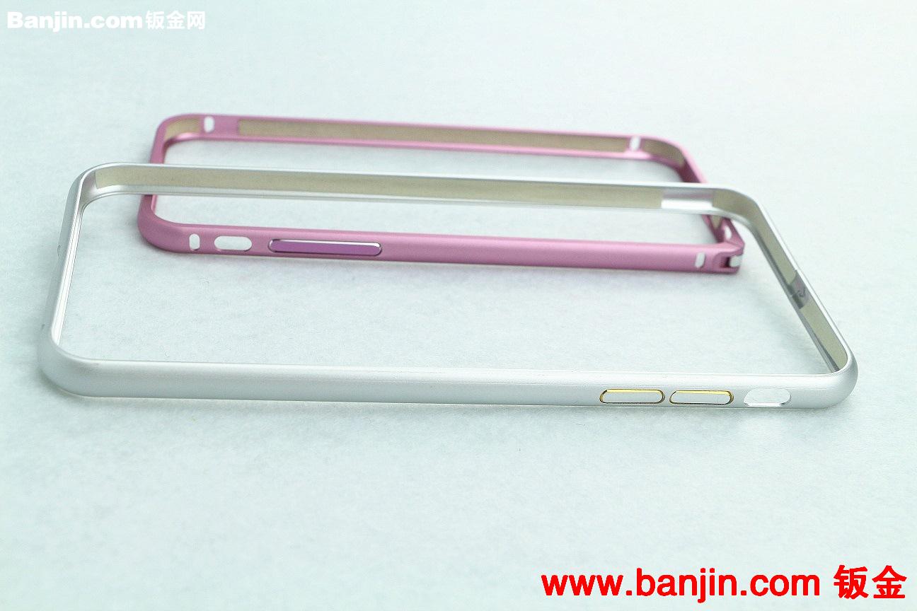 长期供应iphone6 plus梅花扣边框外壳 iphone6金属边框外壳