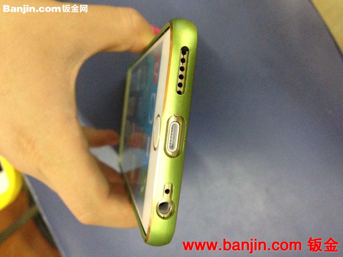 供应苹果iphone6 4.7寸铝边框双色/单色金边 大量现货