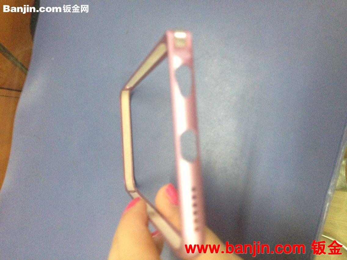 恩耐尔供应iphone6 4.7单色/双色纯铝边框外壳 手机外壳 保护壳