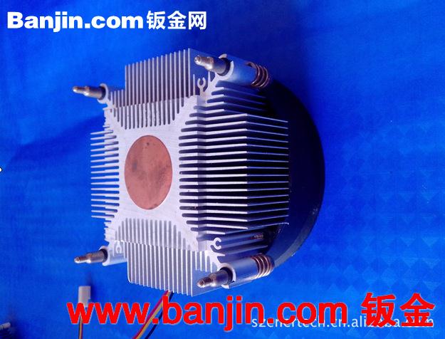 供应优质铝散热片 电脑铝散热器 CPU风冷散热器