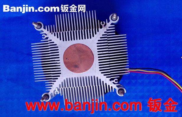 供应优质铝散热片 电脑铝散热器 CPU风冷散热器