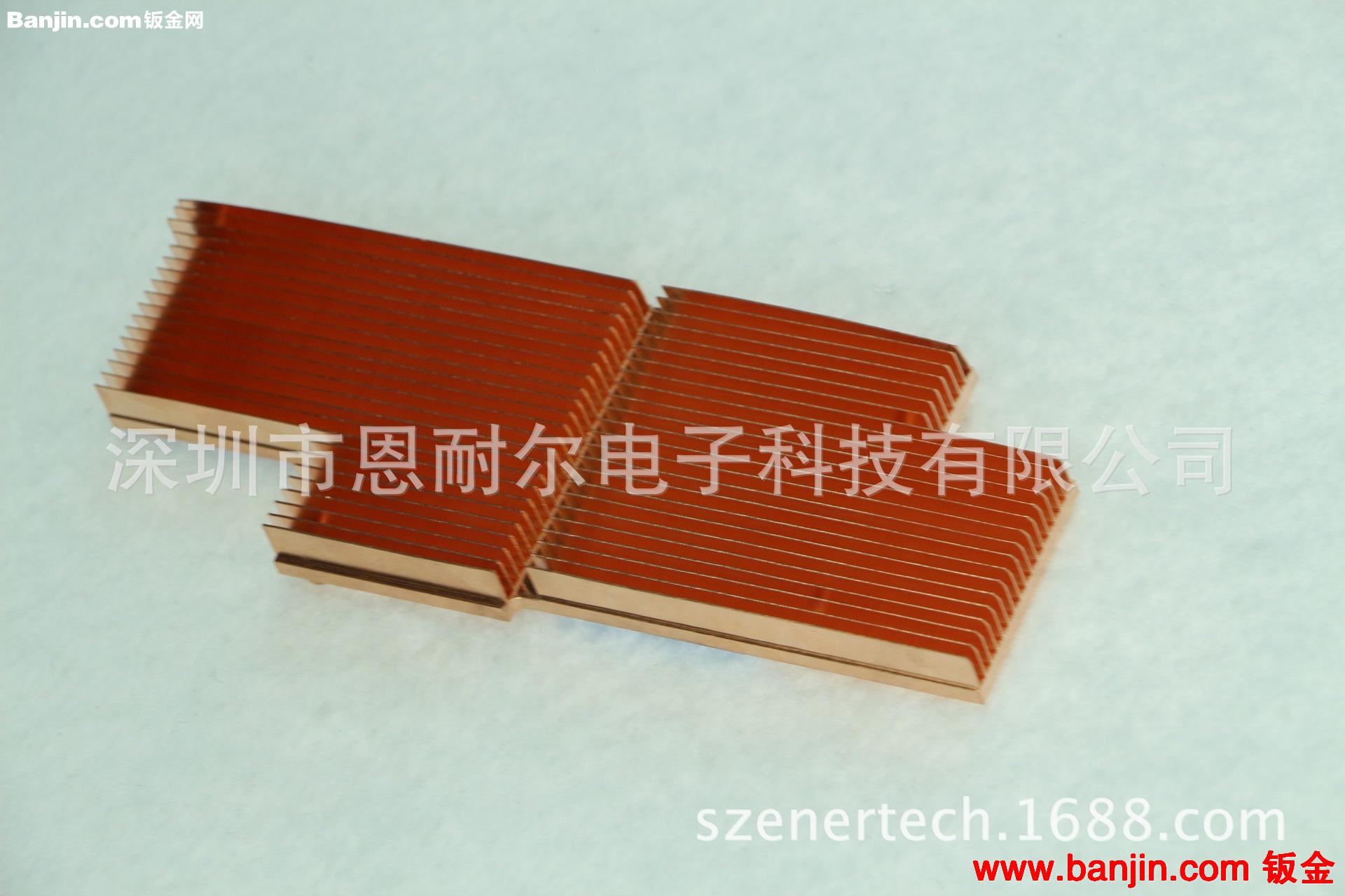 研发及生产纯铝精密铲齿散热器 工业挤压铝散热器 电子散热片