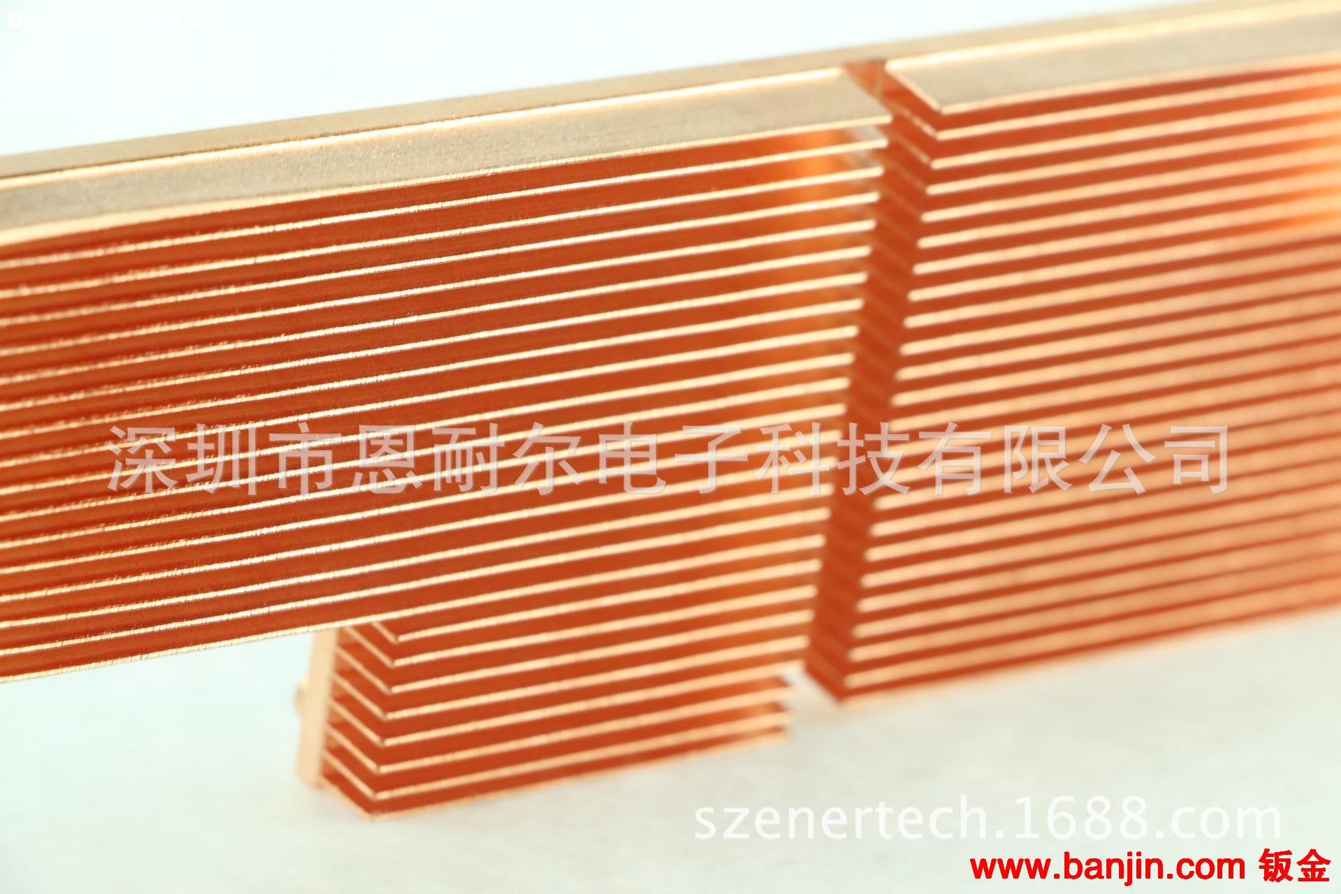 研发及生产纯铝精密铲齿散热器 工业挤压铝散热器 电子散热片