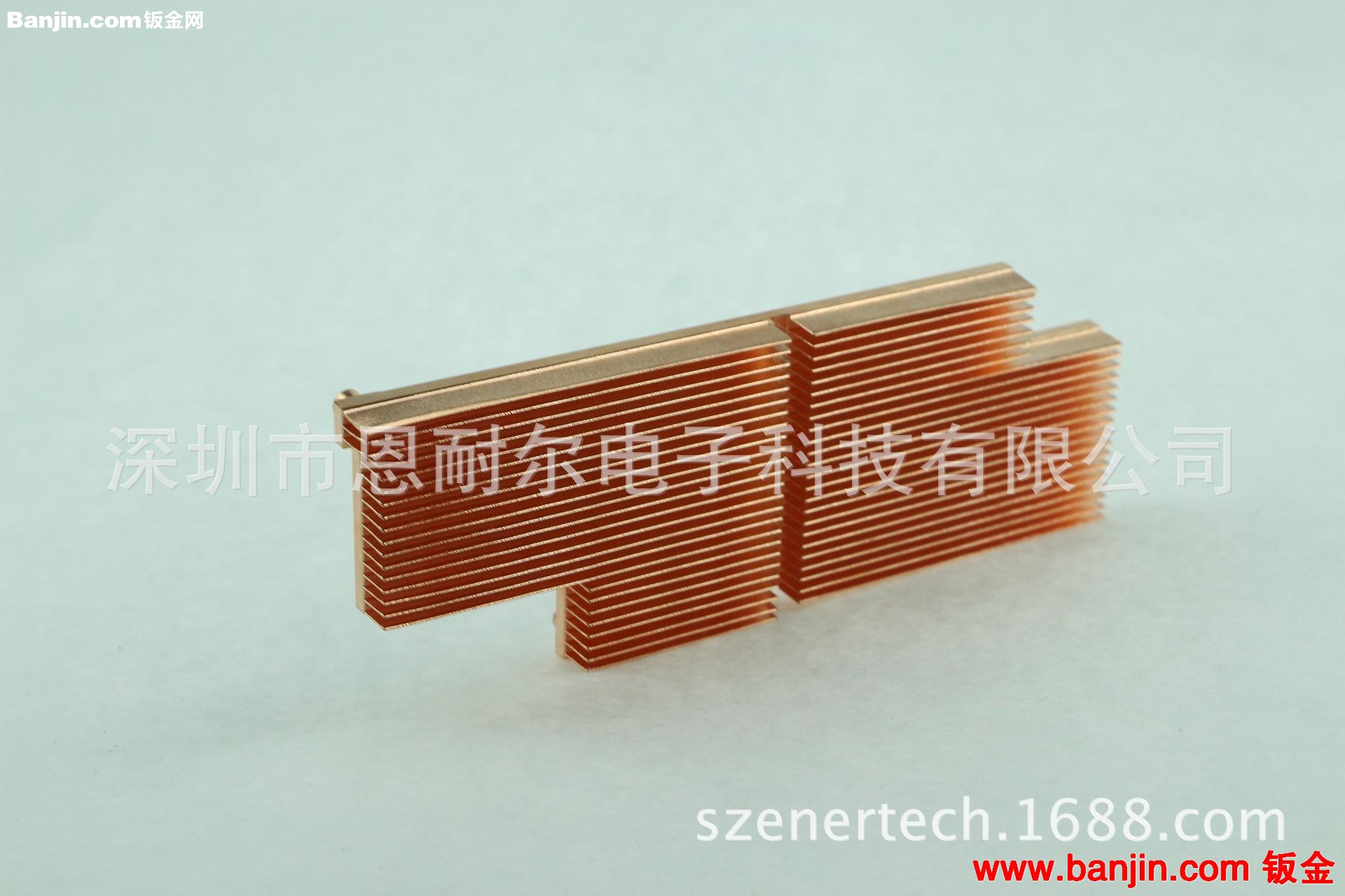 研发及生产纯铝精密铲齿散热器 工业挤压铝散热器 电子散热片