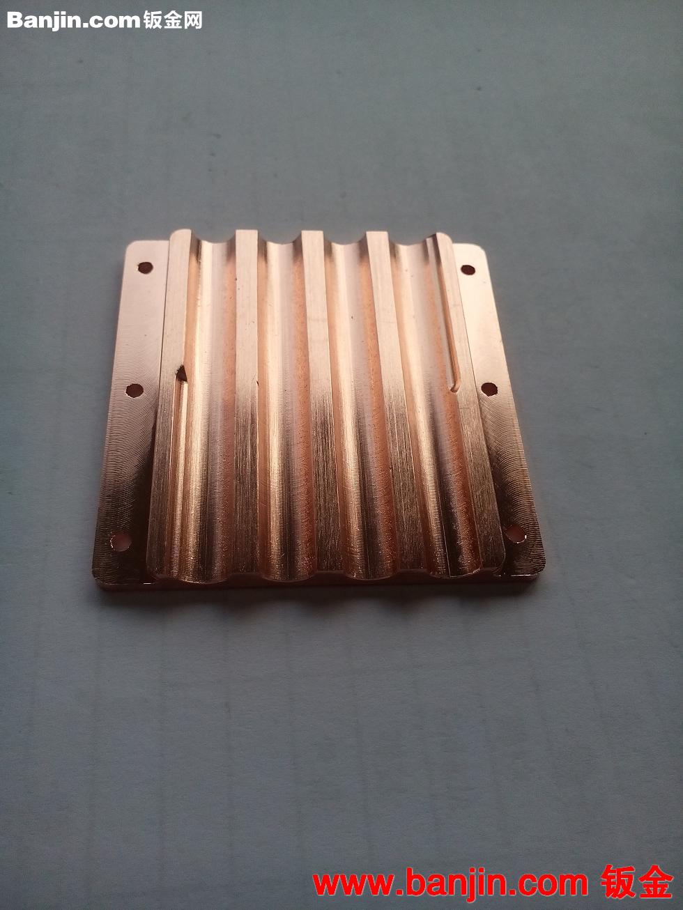 铜散热器,焊接铜散热器,50*49*4.75mm散热器