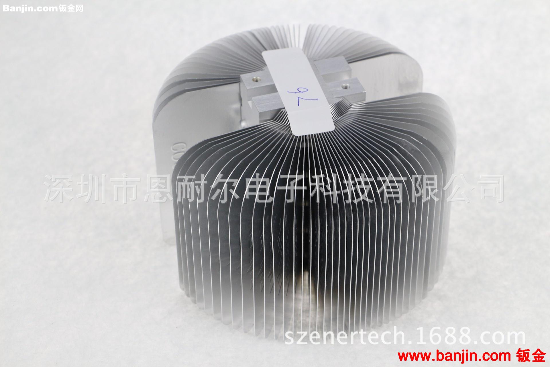 厂家现货库存LED鳍片散热器，LED工矿灯散热器，贴片散热器