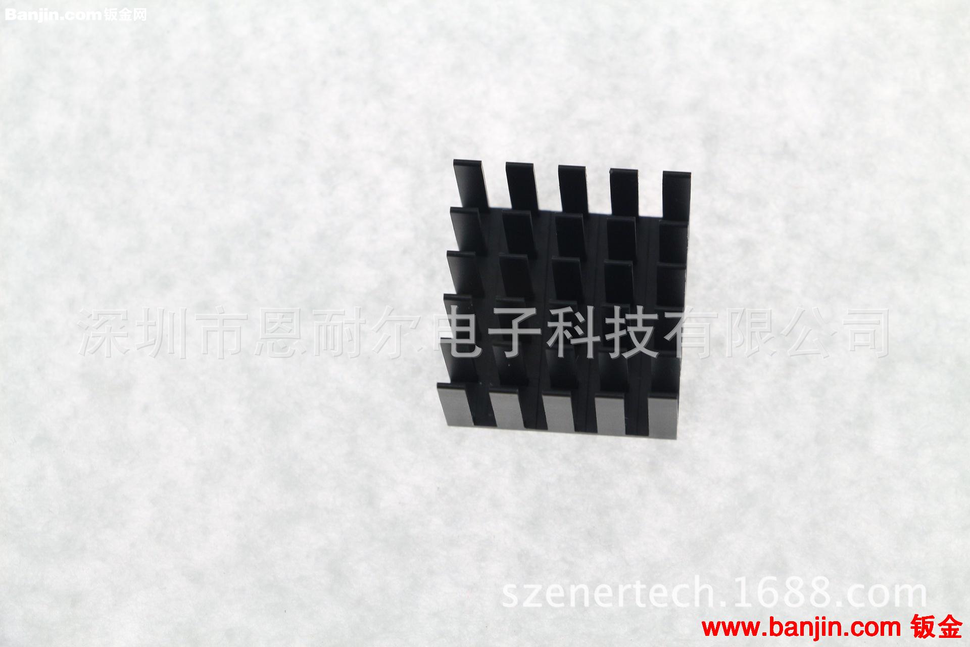 深圳恩耐尔厂家现货直销散热器，25*25*20芯片散热片，挤压散热器