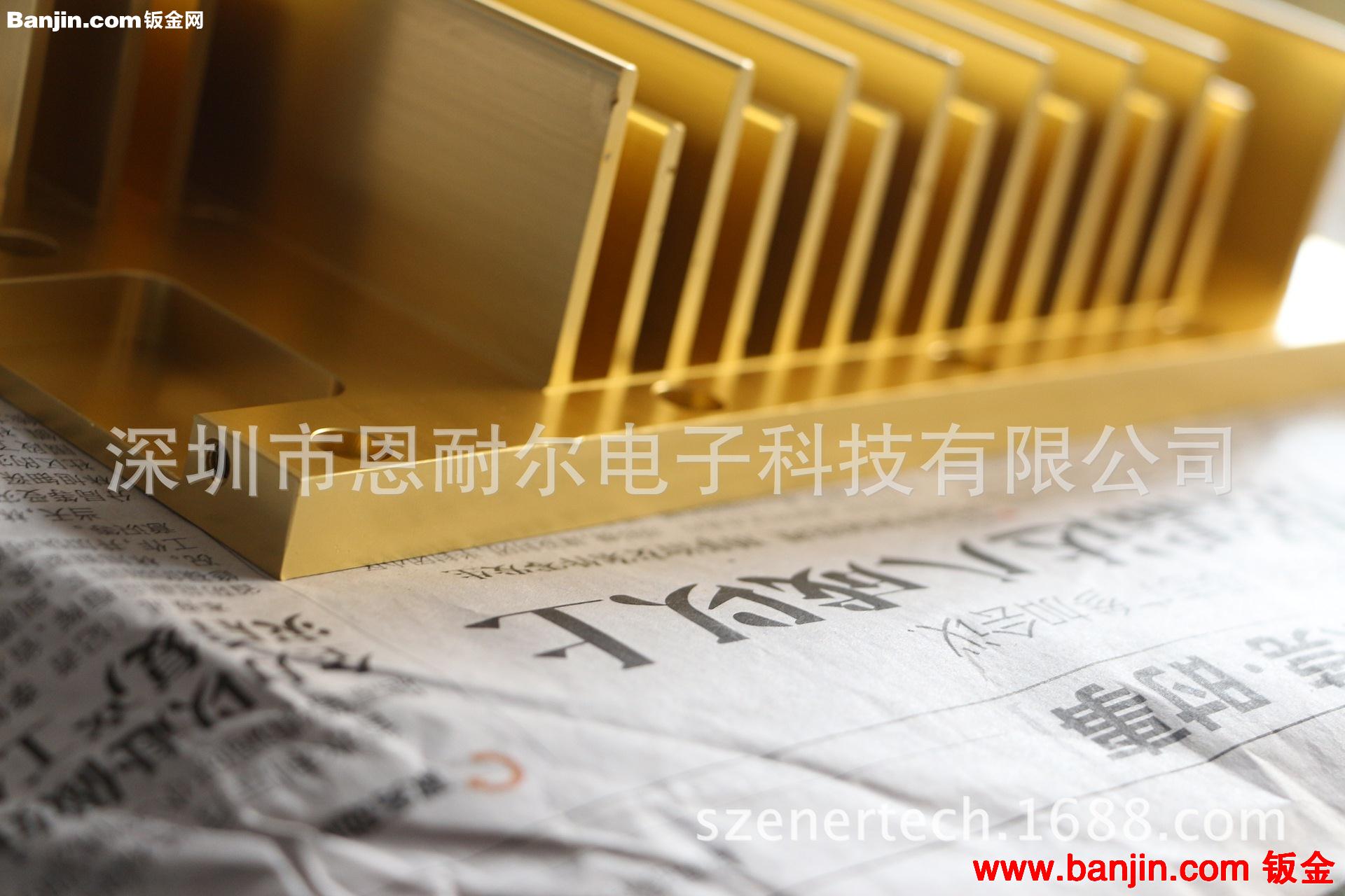 精密CNC加工散热器，工业级挤压散热器，LED服务器散热器