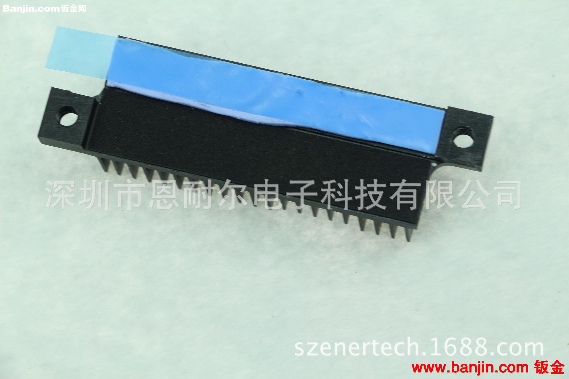 塘厦五金制品厂家供应挤压铝型材散热器 PC主板散热片 电子散热片