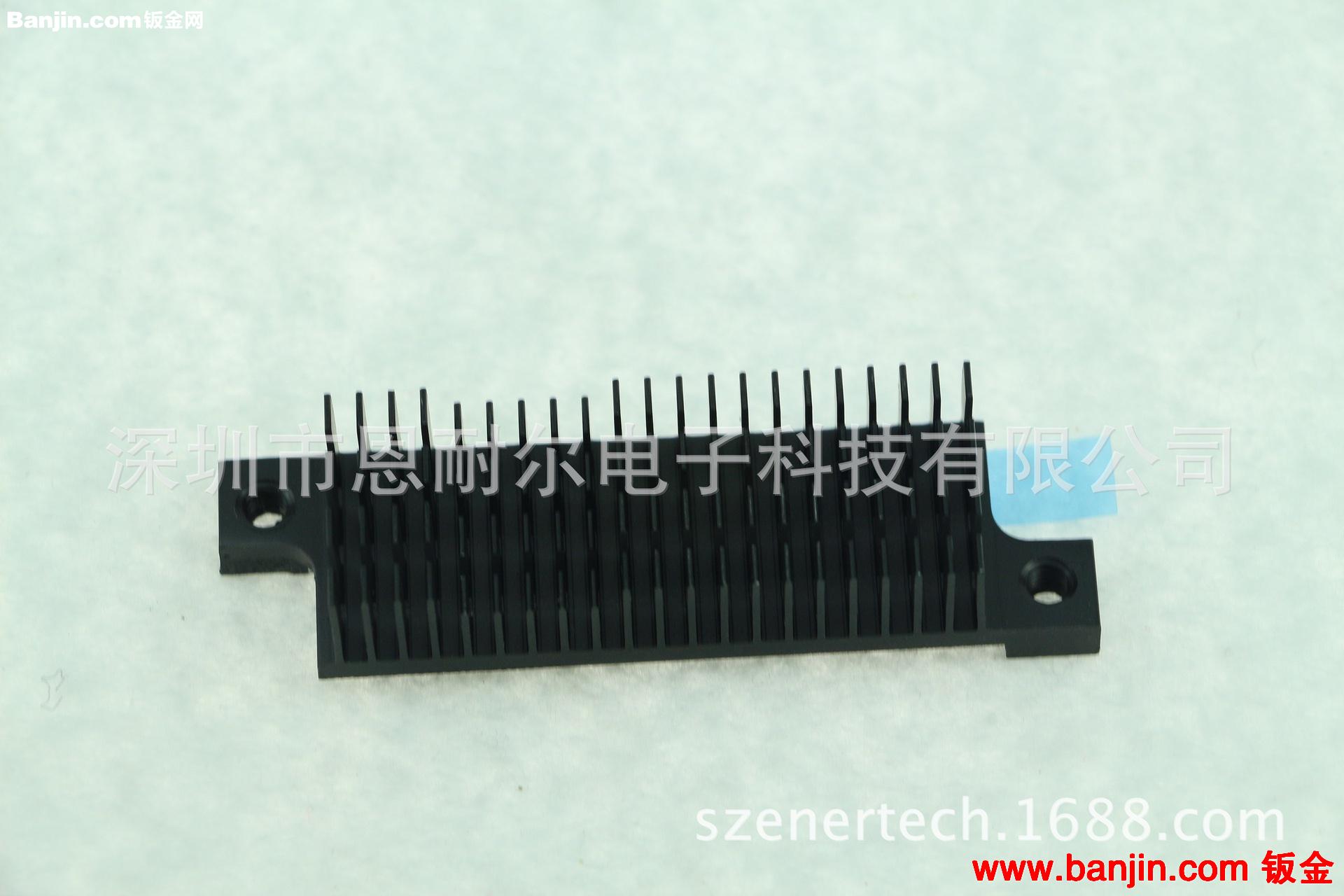 塘厦五金制品厂家供应挤压铝型材散热器 PC主板散热片 电子散热片