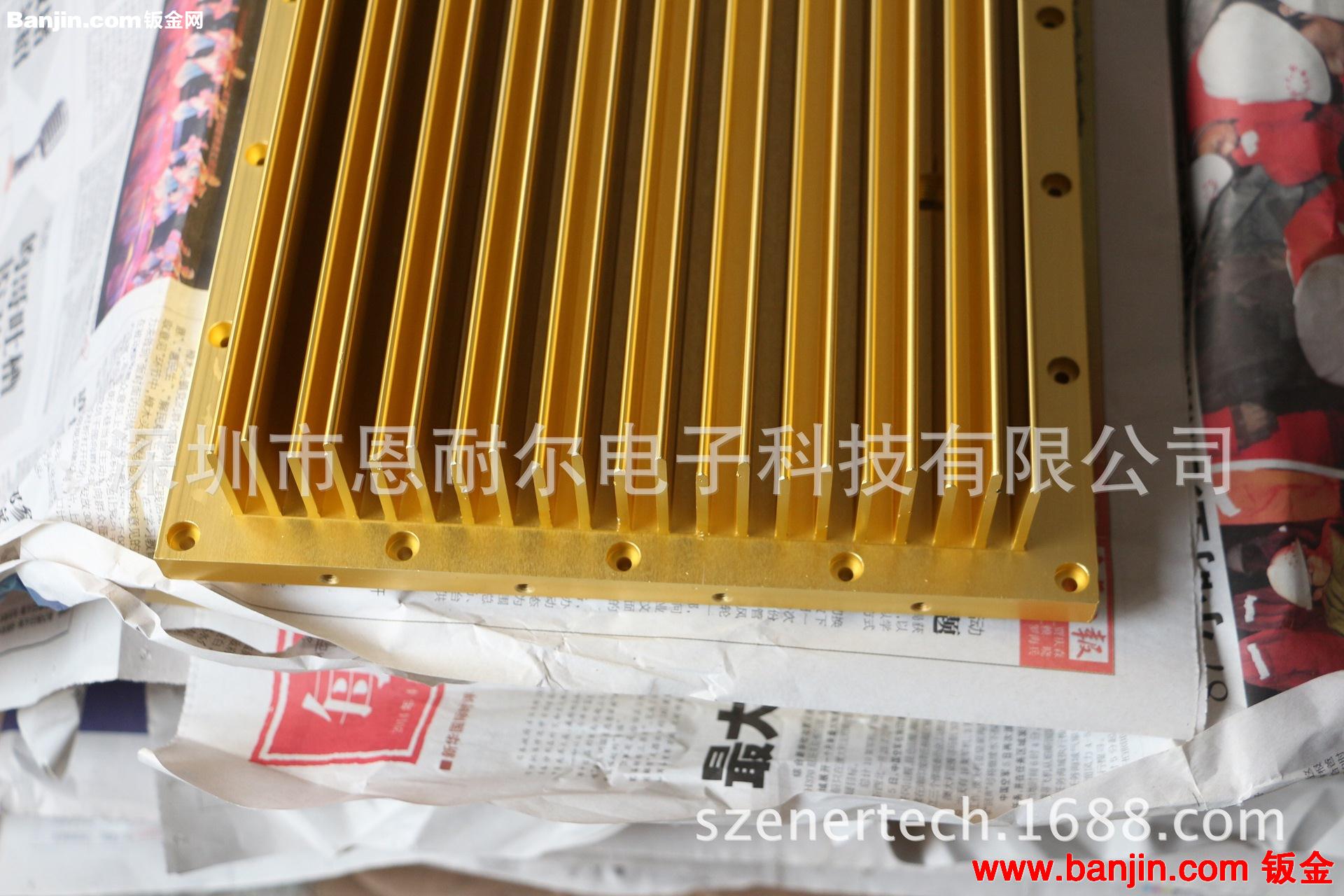 精密CNC加工散热器，工业级挤压散热器，LED服务器散热器