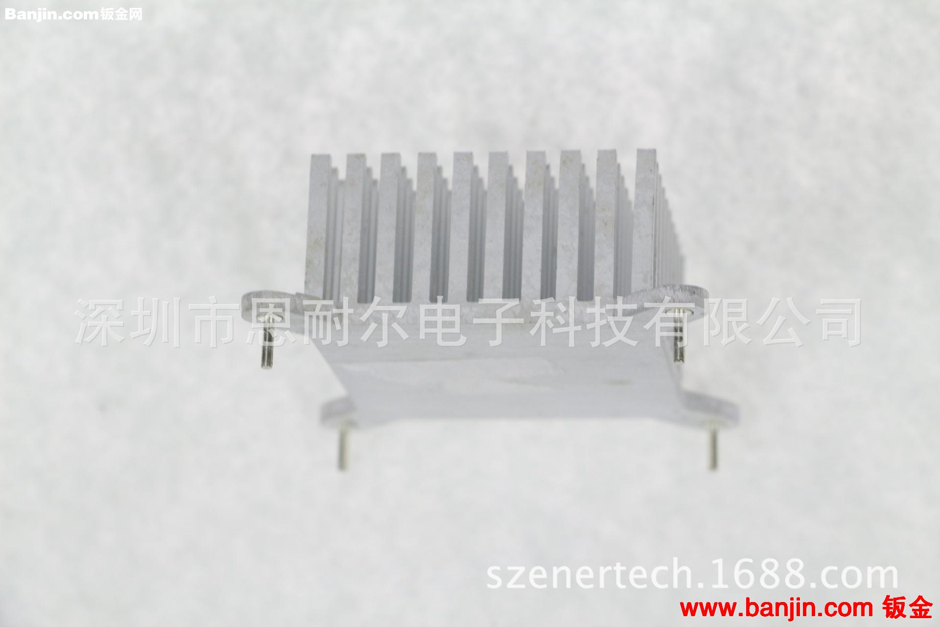 电脑主板芯片散热器，挤压铝散热器，42*42*22MM电子散热片，现货