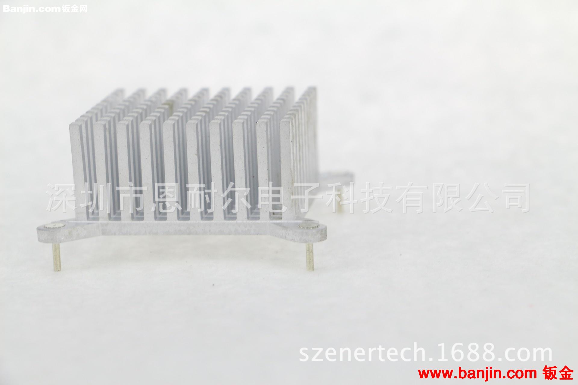 电脑主板芯片散热器，挤压铝散热器，42*42*22MM电子散热片，现货