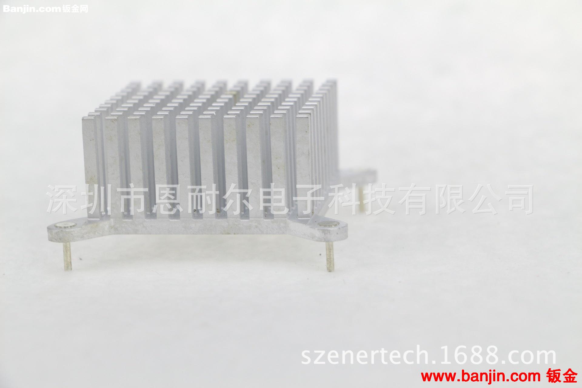 电脑主板芯片散热器，挤压铝散热器，42*42*22MM电子散热片，现货