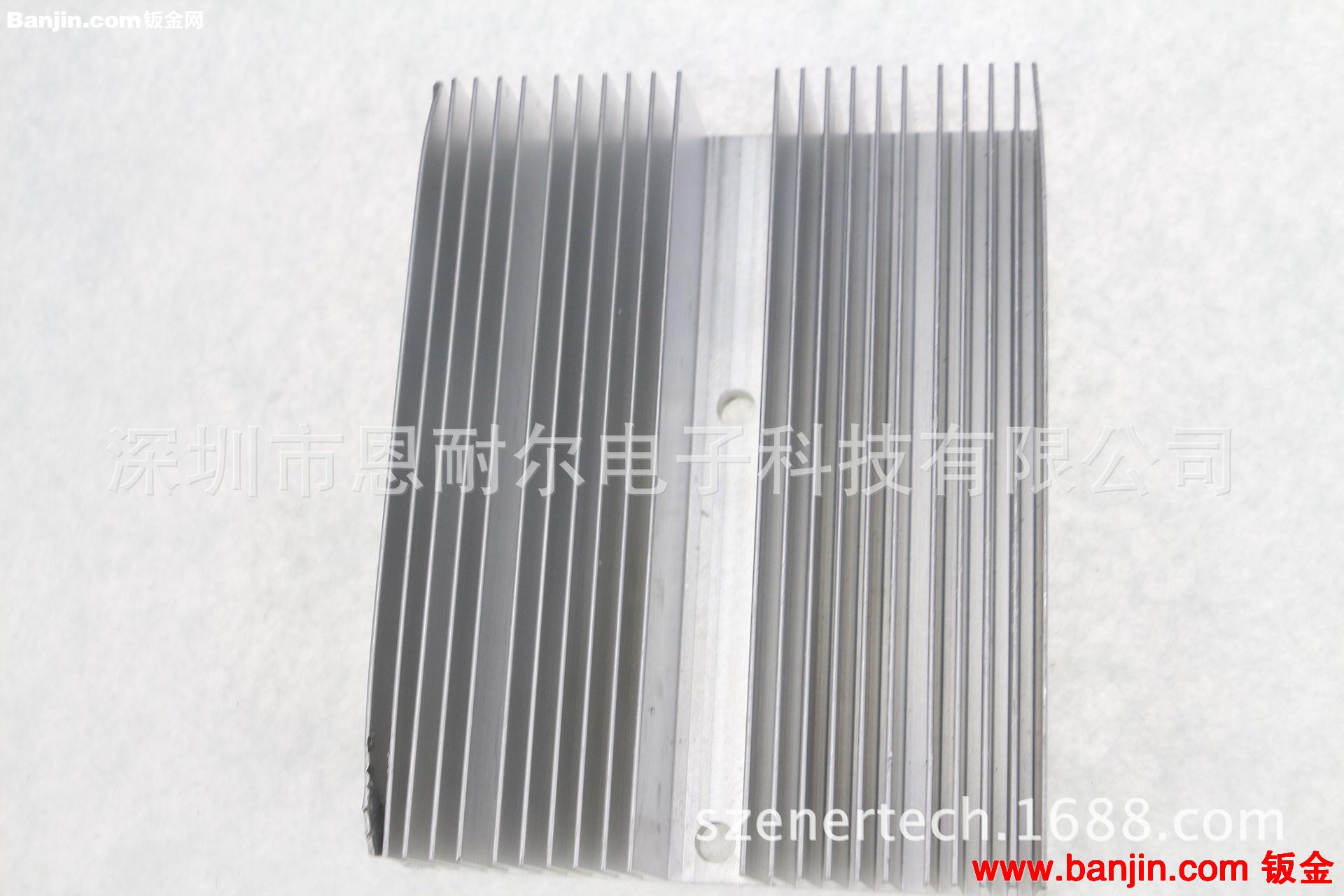 塘厦散热厂家供应现货LED挤压散热器，125*100*30MM工业铝散热器