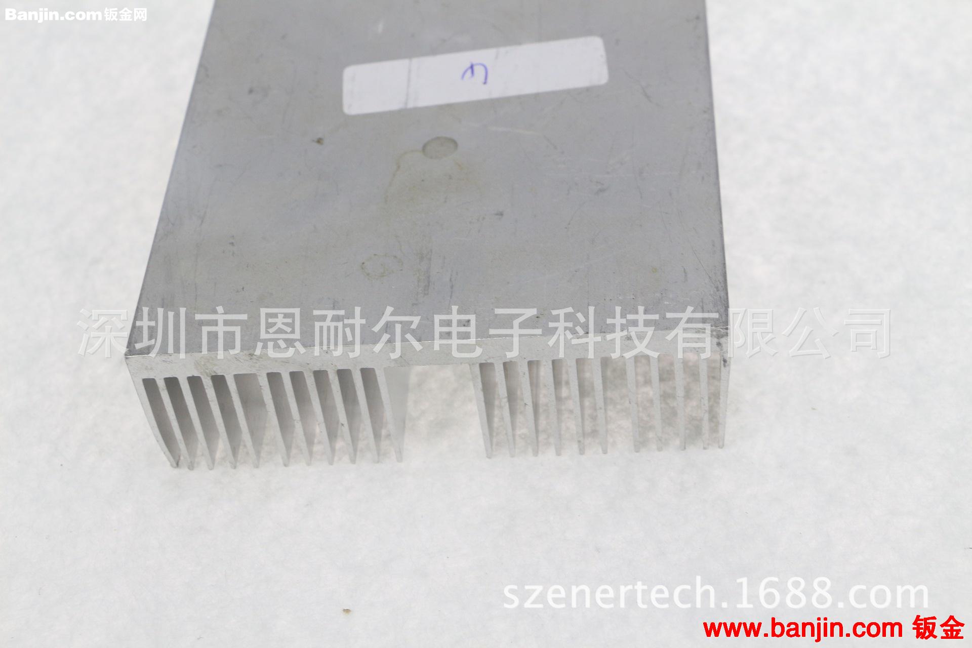 塘厦散热厂家供应现货LED挤压散热器，125*100*30MM工业铝散热器