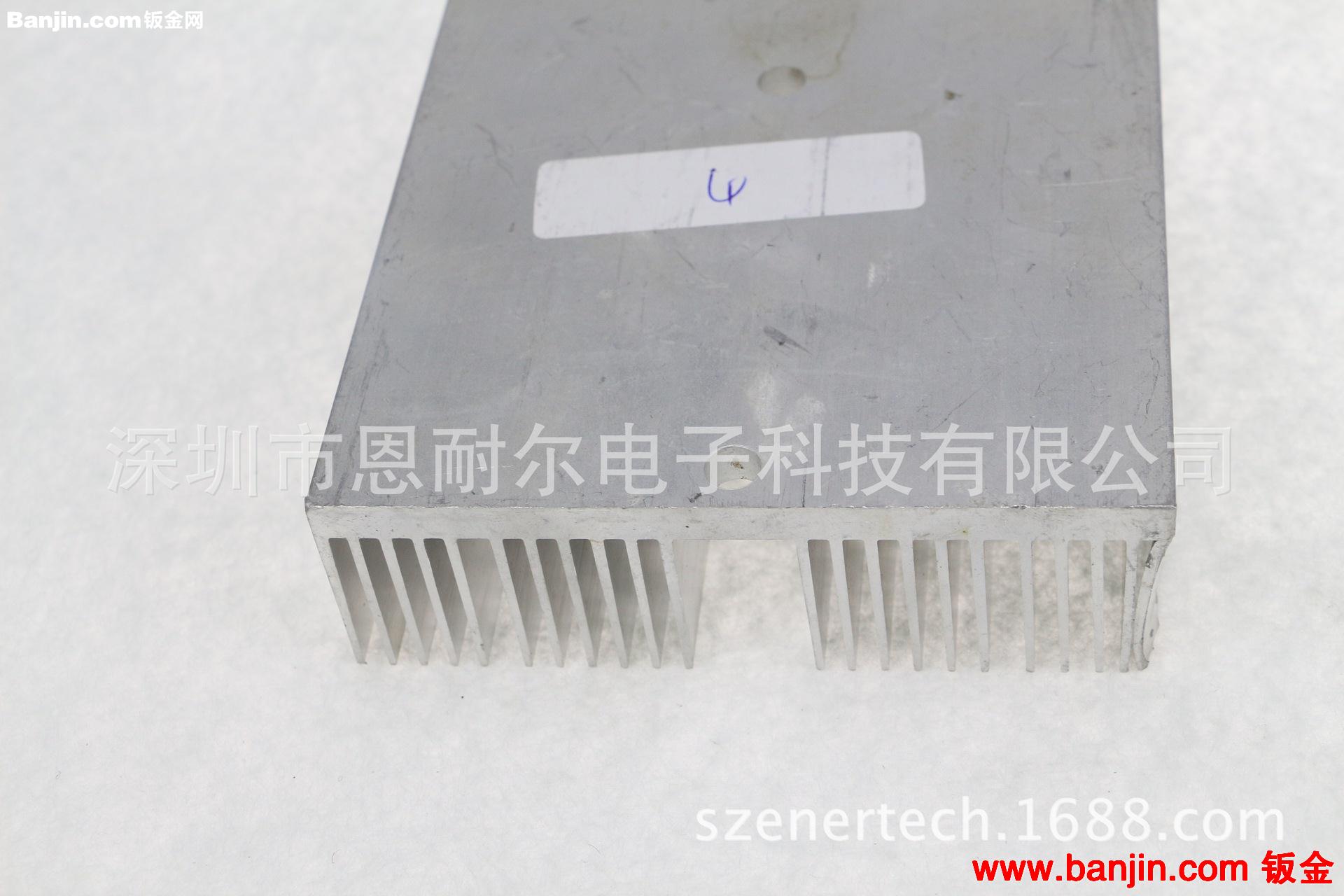 塘厦散热厂家供应现货LED挤压散热器，125*100*30MM工业铝散热器