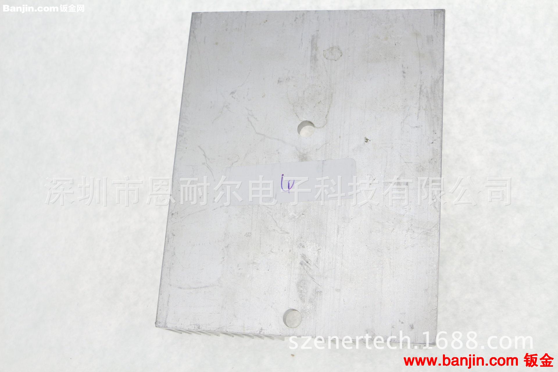 塘厦散热厂家供应现货LED挤压散热器，125*100*30MM工业铝散热器