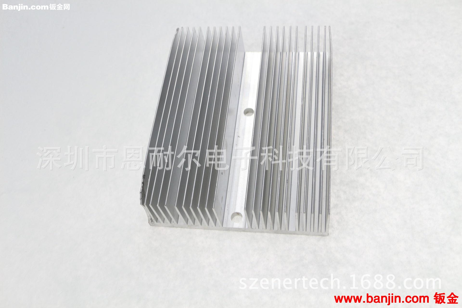 塘厦散热厂家供应现货LED挤压散热器，125*100*30MM工业铝散热器