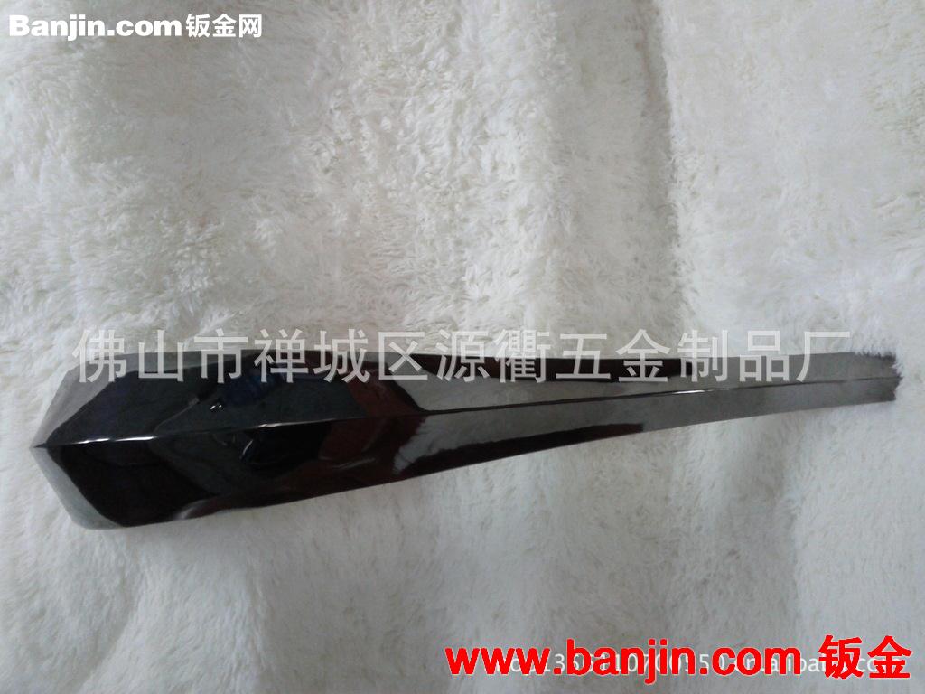 家具五金热品！黑钛不锈钢茶几蛇形脚 210MM现货供应