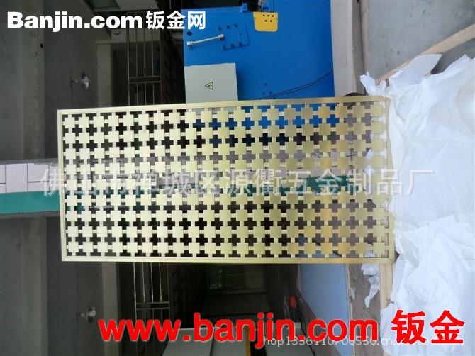 不锈钢镂空隔断 激光切割酒店装饰不锈钢花格 不锈钢造型