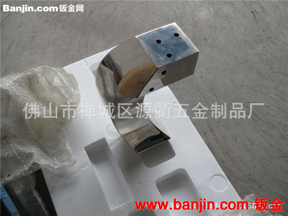 佛山钣金制品加工 不锈钢餐台脚  专业焊接 电镀加工