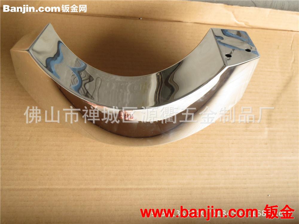 佛山钣金制品加工 不锈钢餐台脚  专业焊接 电镀加工