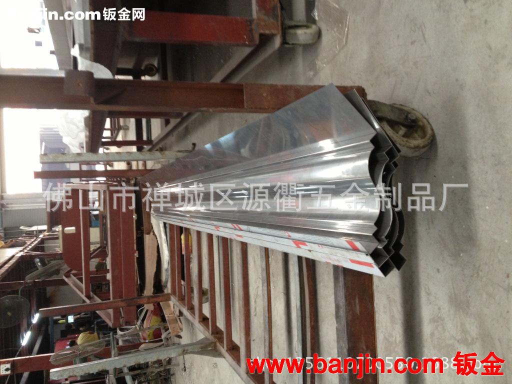 不锈钢装饰包边刨槽加工 折弯加工 高档不锈钢造型私人定制
