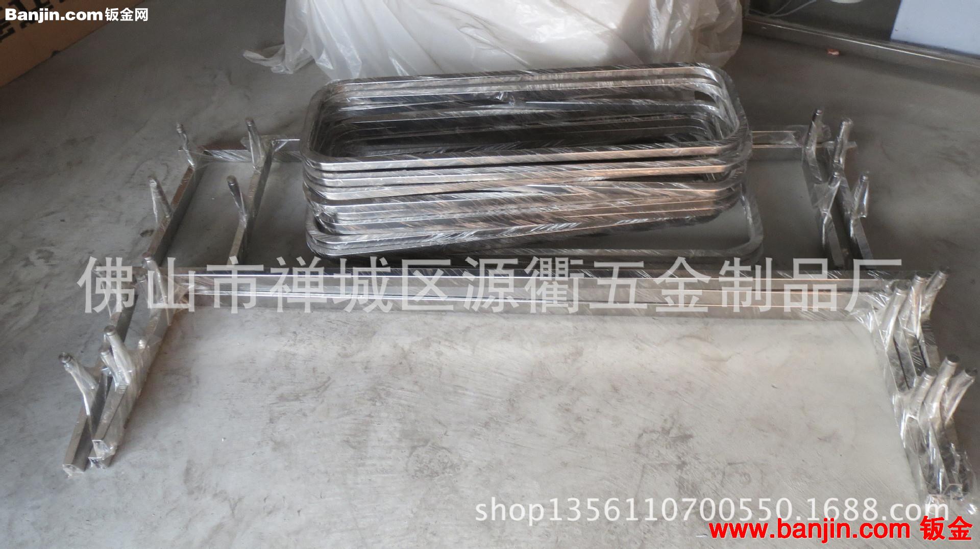 服装展示架 商场不锈钢服装道具 不锈钢衣架 定制商场不锈钢架