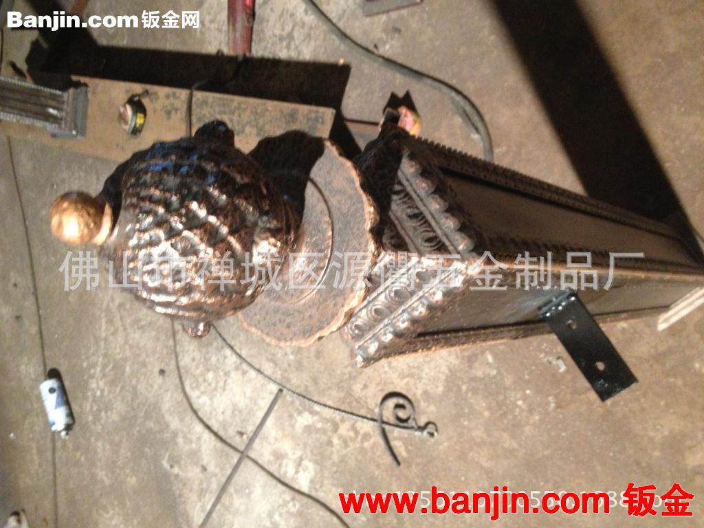 广州高级别墅小区铁艺围墙栏杆 铁艺加工厂直批