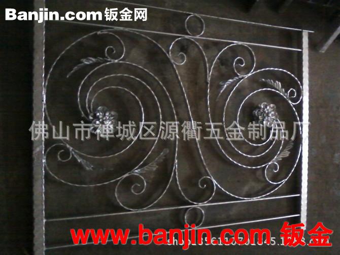 酒店铁艺楼梯扶手 复古铁艺护栏 铁艺栏杆 可定制