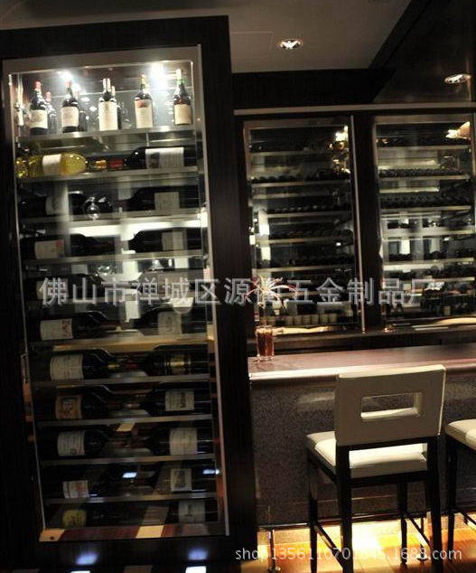 玫瑰金酒架 酒店欧式红酒架不锈钢酒架 304镜面酒架定做