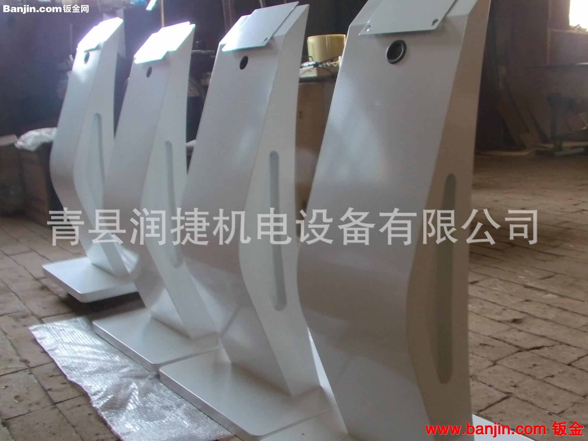 触摸屏一体机移动支架 触摸屏落地支架-润捷（来图定制）低价质保