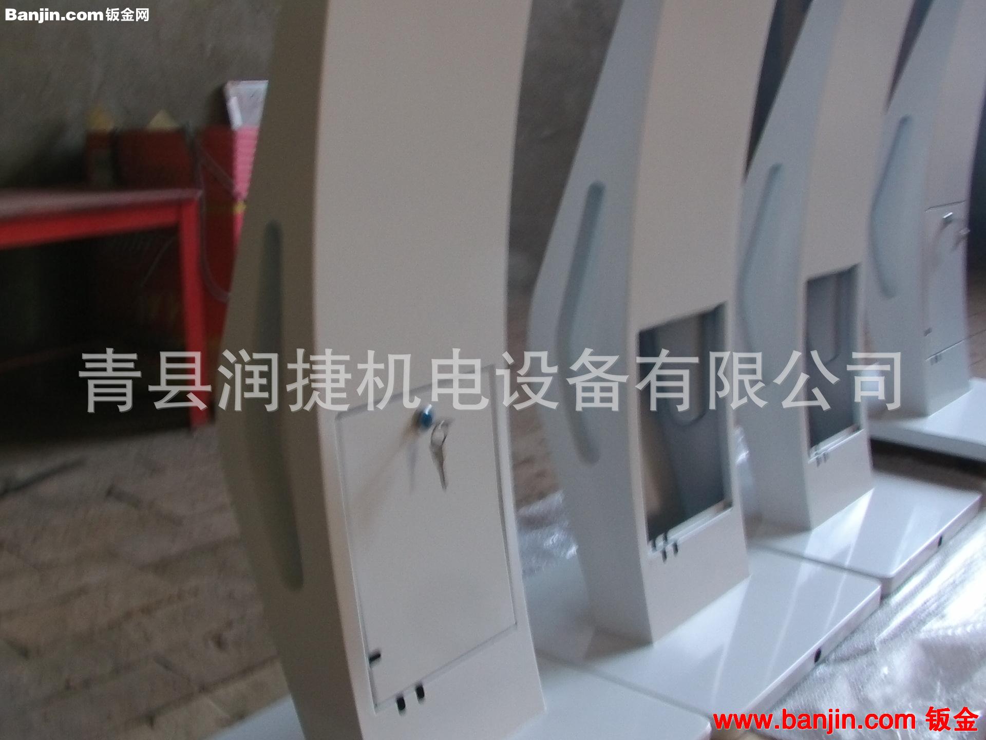 触摸屏一体机移动支架 触摸屏落地支架-润捷（来图定制）低价质保