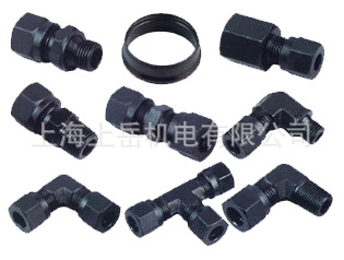 JB966铰接式卡套式锥密封焊接接头jb978软管球头接头芯SAE法兰