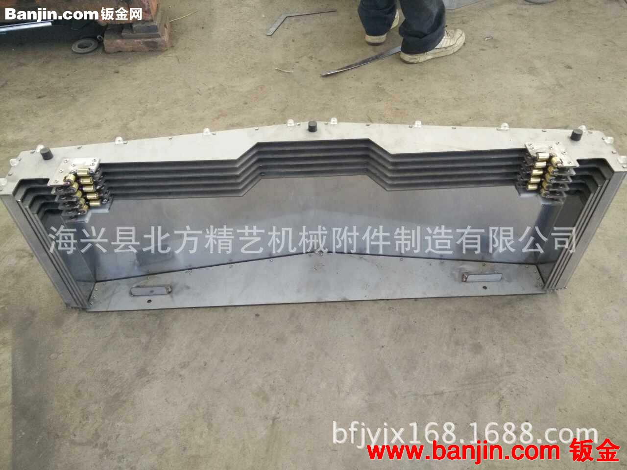 生产销售 高速钢板护罩 不锈钢护罩 伸缩式丝杠防护套 量大更优