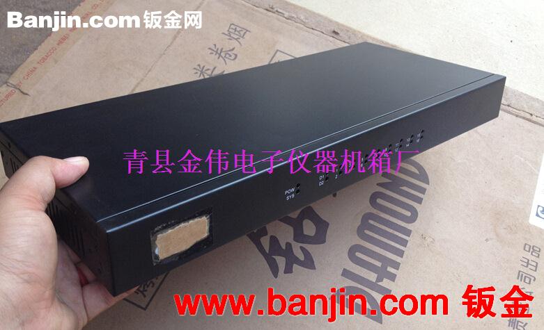 定做串口服务器外壳，金属壳，钣金冲压机壳，服务器机箱
